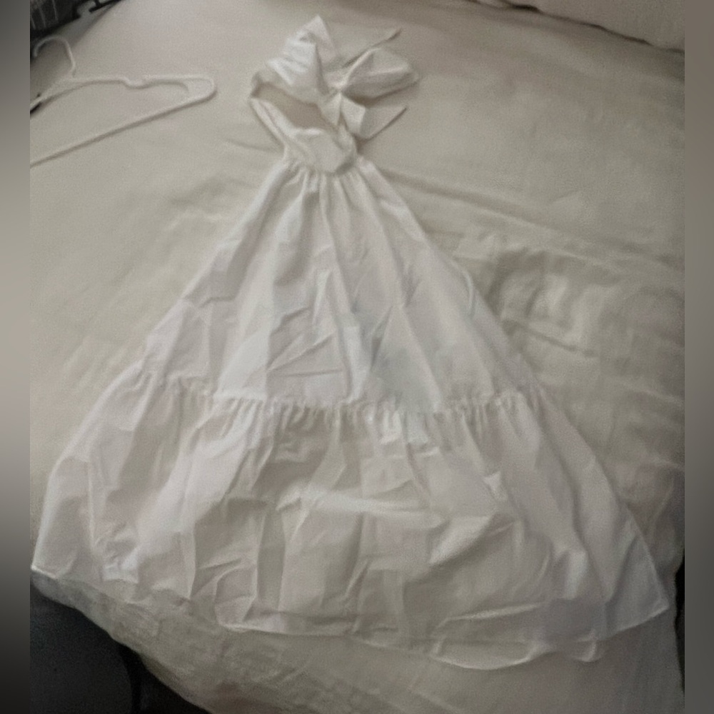 Theory White Halter Top